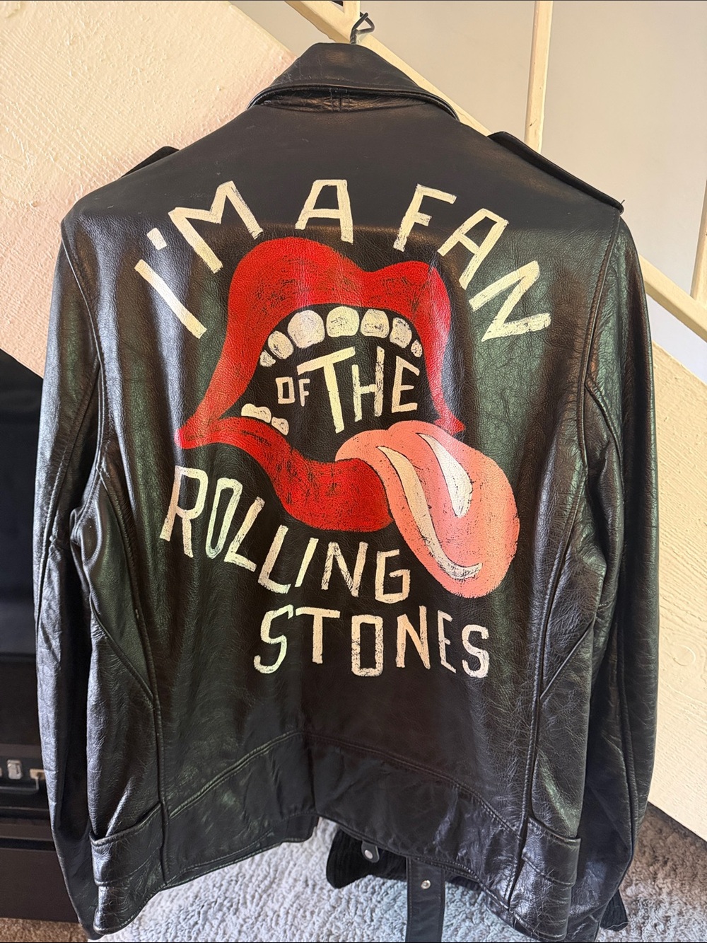 Schott Men's Black Leather Biker Jacket
